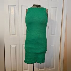 Stretch ribbed mini dress size L